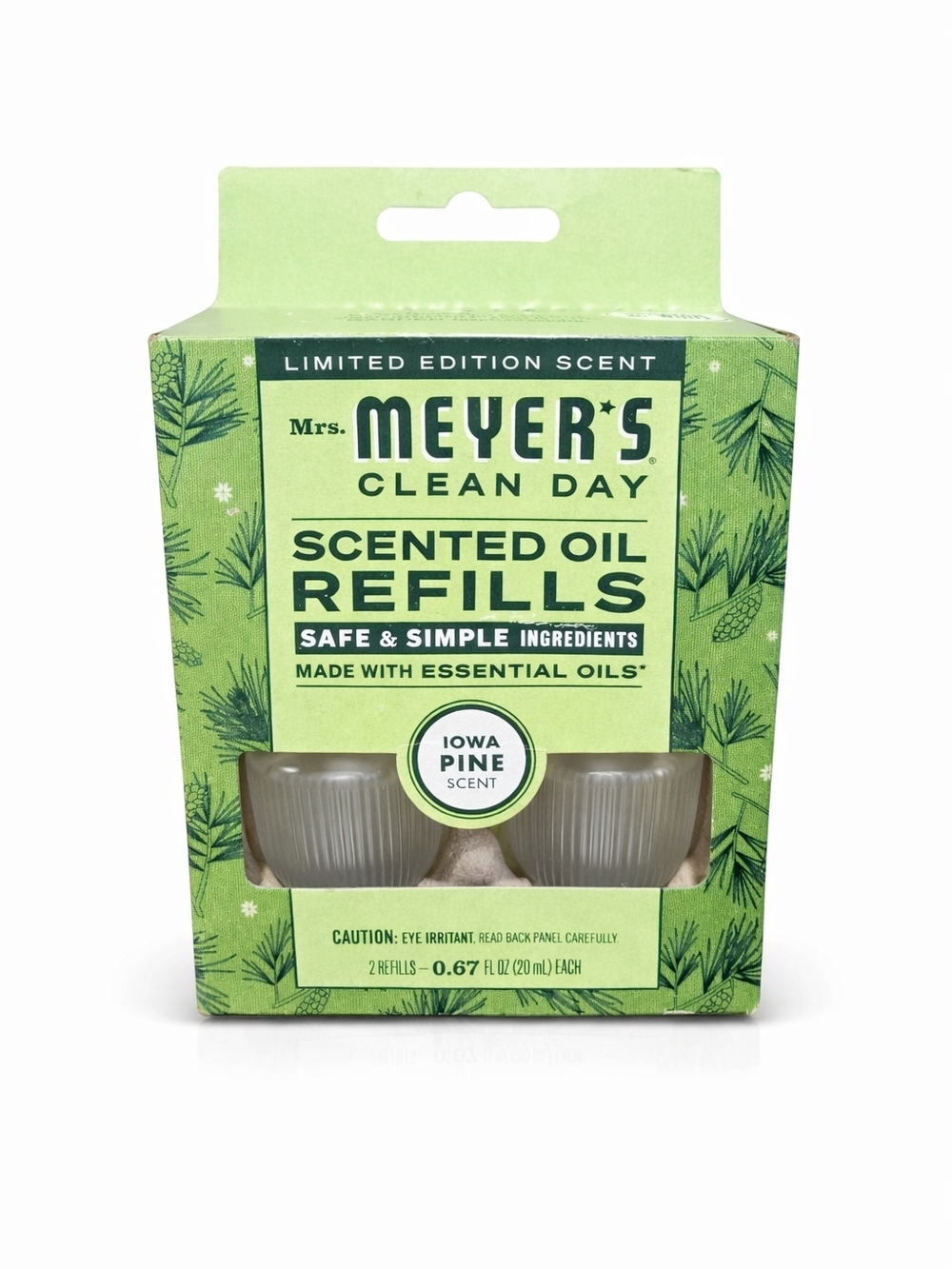 Mrs. Meyer's Clean Day Refill Pack -limited Edition Scents Iowa Pine/Snow Drop